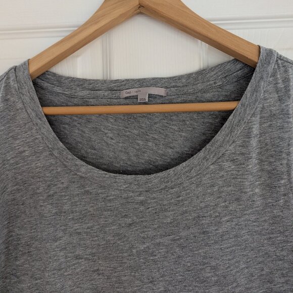 GAP scoop neck T shirt grey size XS - Picture 3 of 9